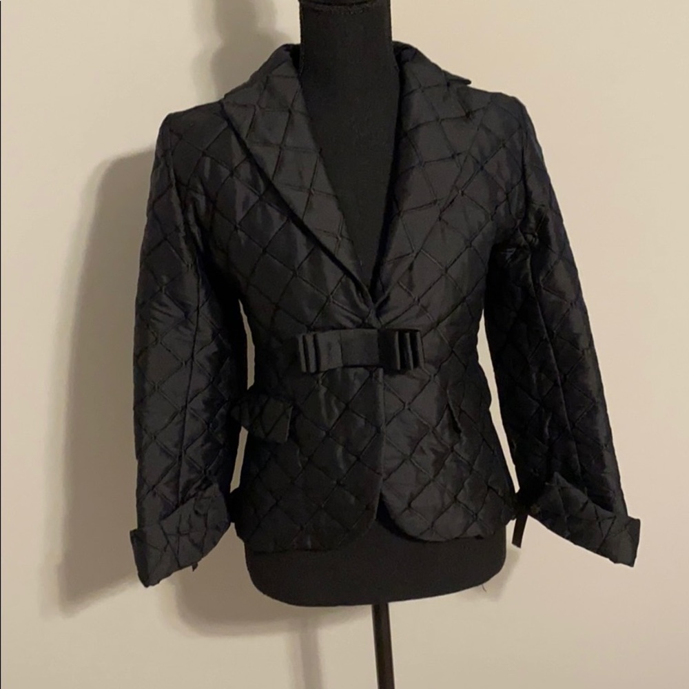 Molly B Black Silk Jacket